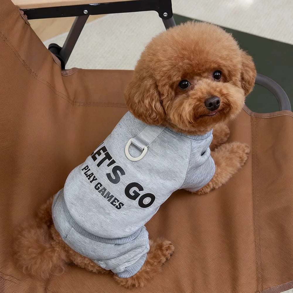 Fleece Dog Hoodie