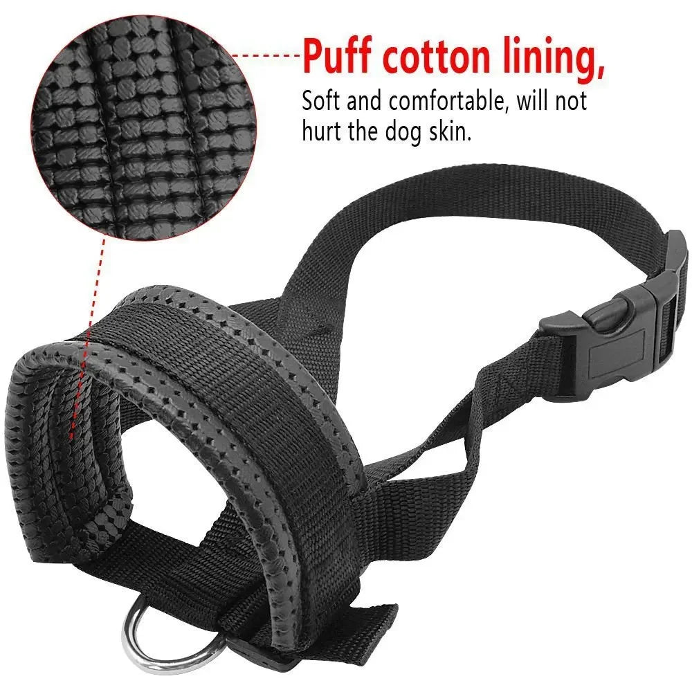 Breathable Nylon Dog Muzzle