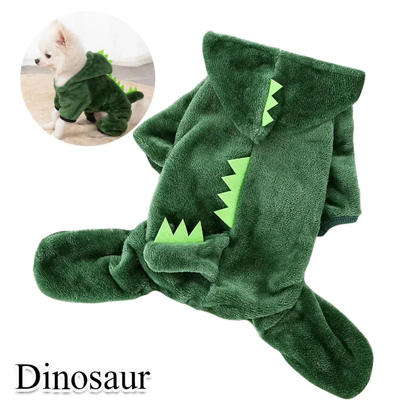 Coral Fleece Pet Costume