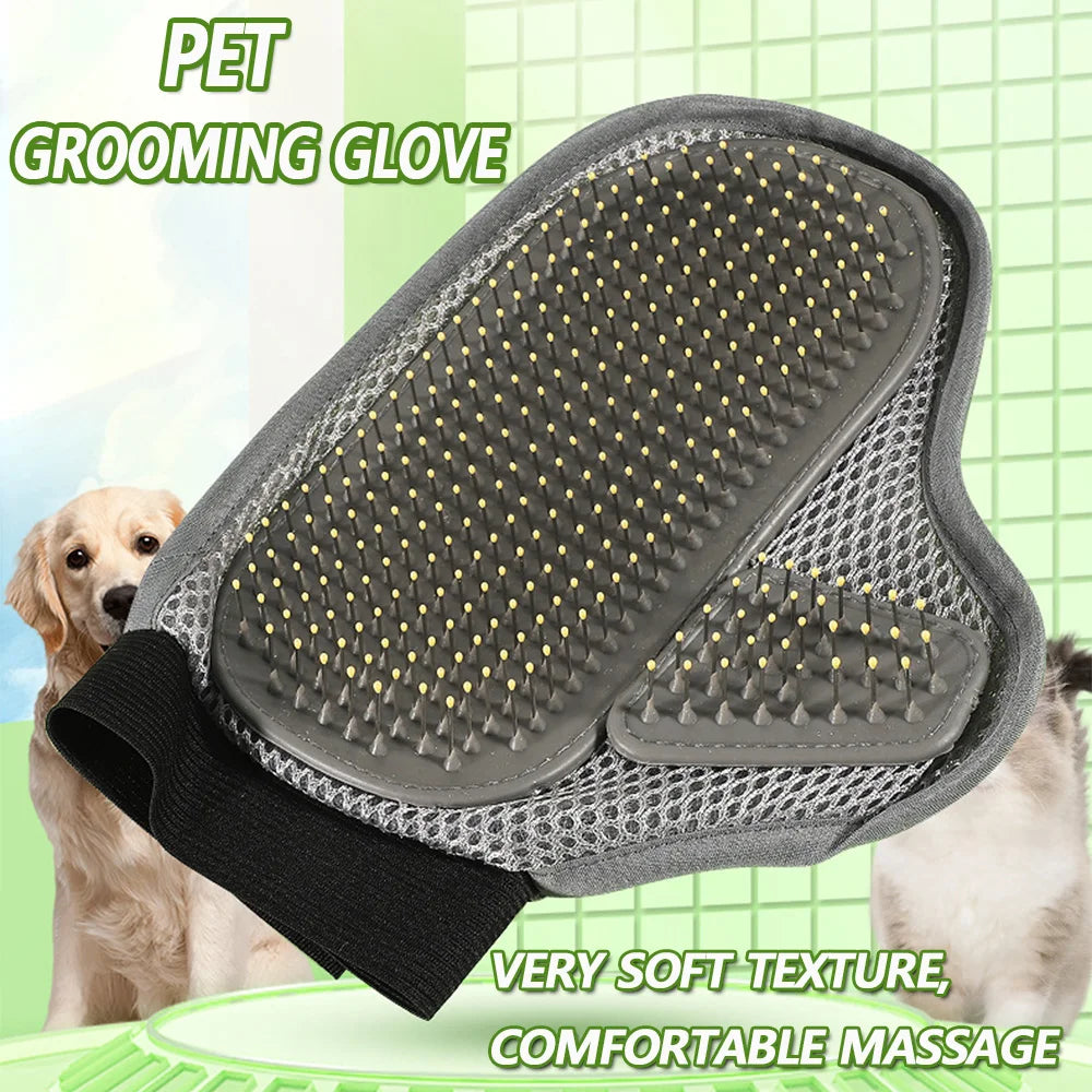 Pet Grooming Glove Hair Remover
