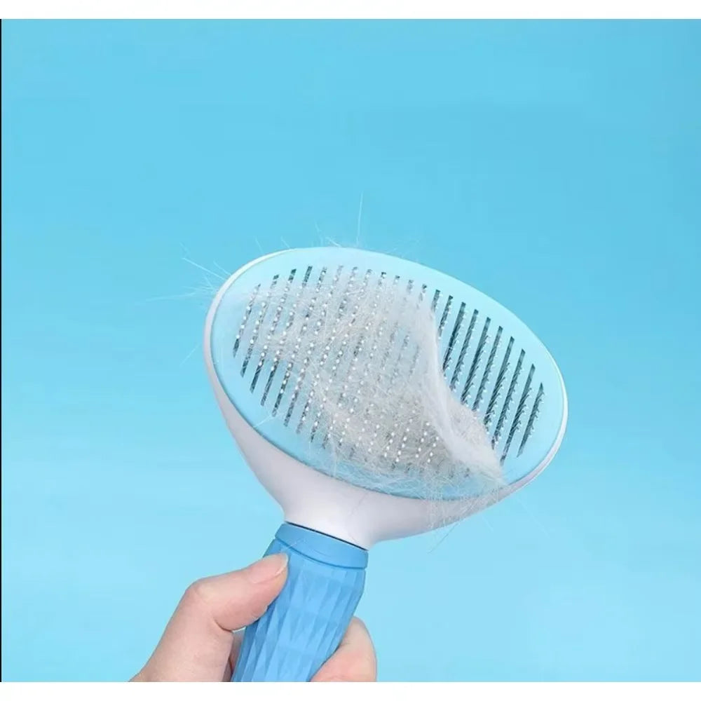 Stainless Steel Pet Grooming & Deshedding Brush
