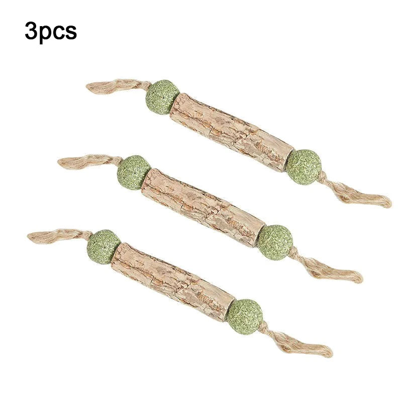 Natural Catnip & Silvervine Dental Sticks (3 pcs)