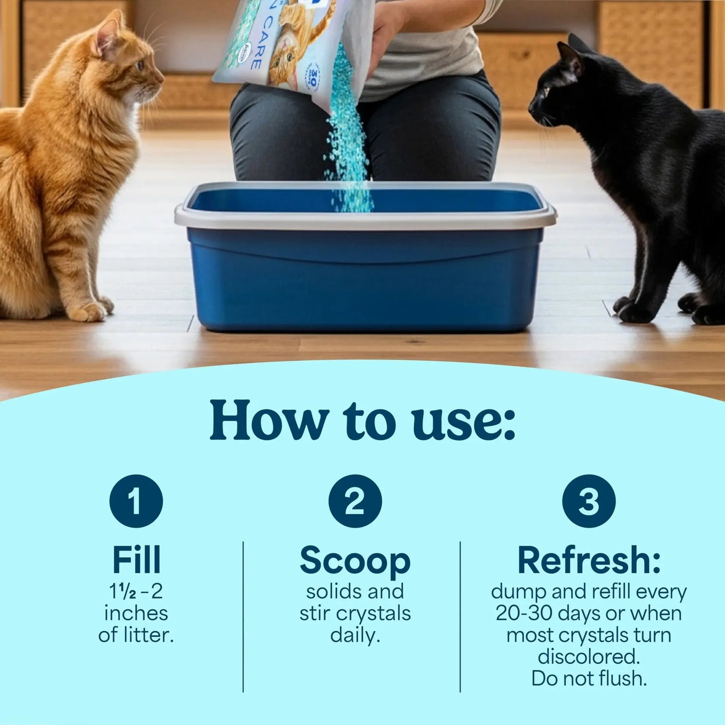 Crystal Cat Litter with Febreze Freshness (8 lb)
