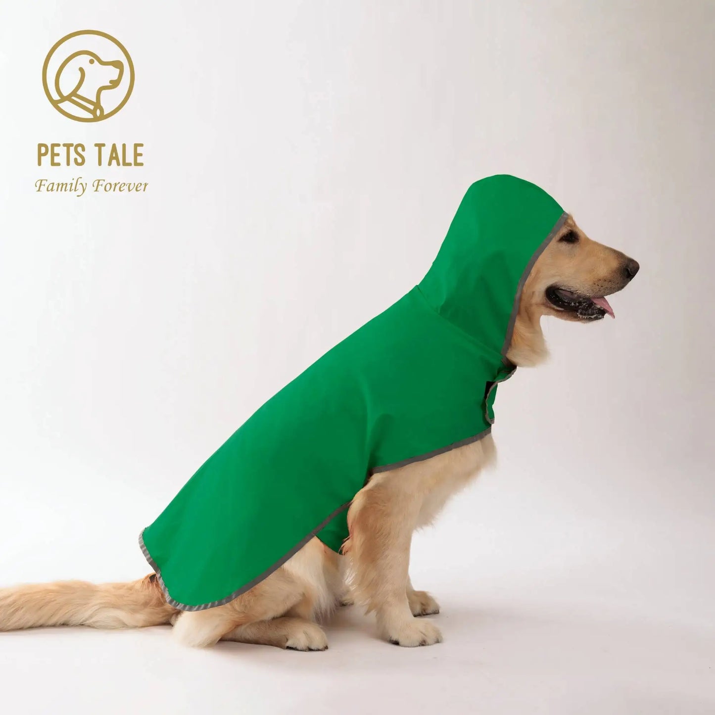 Double-Layer Reversible Dog Raincoat