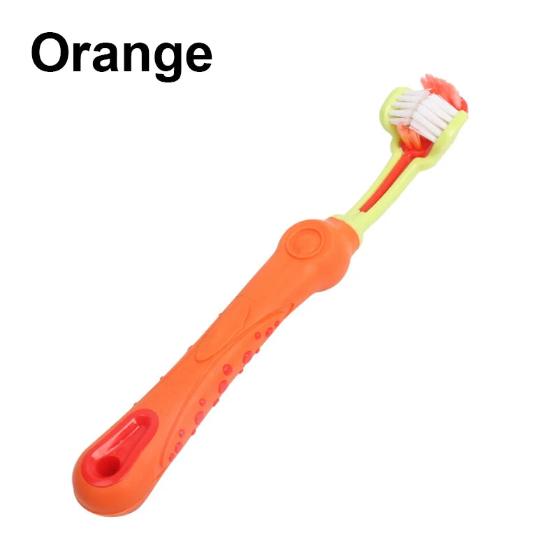 3-Sided Pet Toothbrush