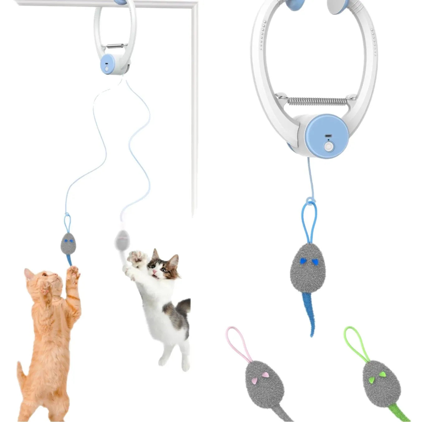 USB Rechargeable Automatic Butterfly Cat Toy