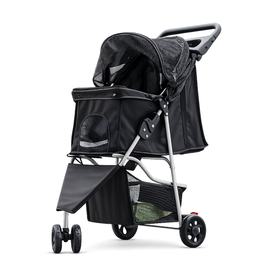 3-Wheel Foldable Pet Stroller