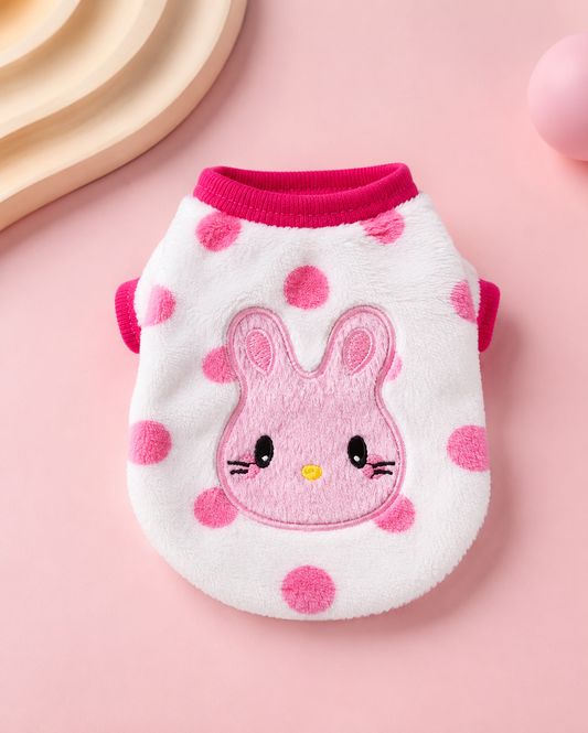 Cartoon Fleece Pet Vest