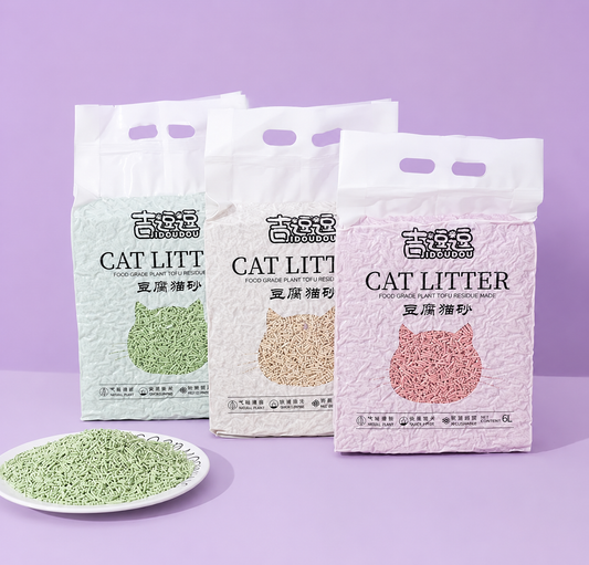6L Natural Tofu Cat Litter with Odor Control