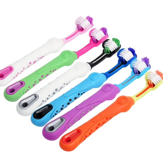 3-Sided Pet Toothbrush