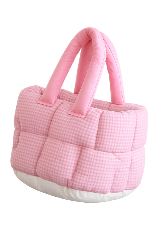 Cute Plaid Pet Carrier Backpack