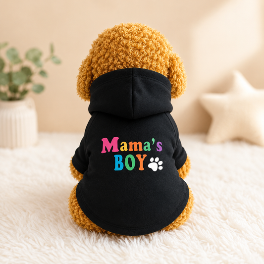 Mama's Boy Pet Hoodie Sweatshirt