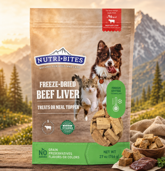 Freeze-Dried Beef Liver Treats