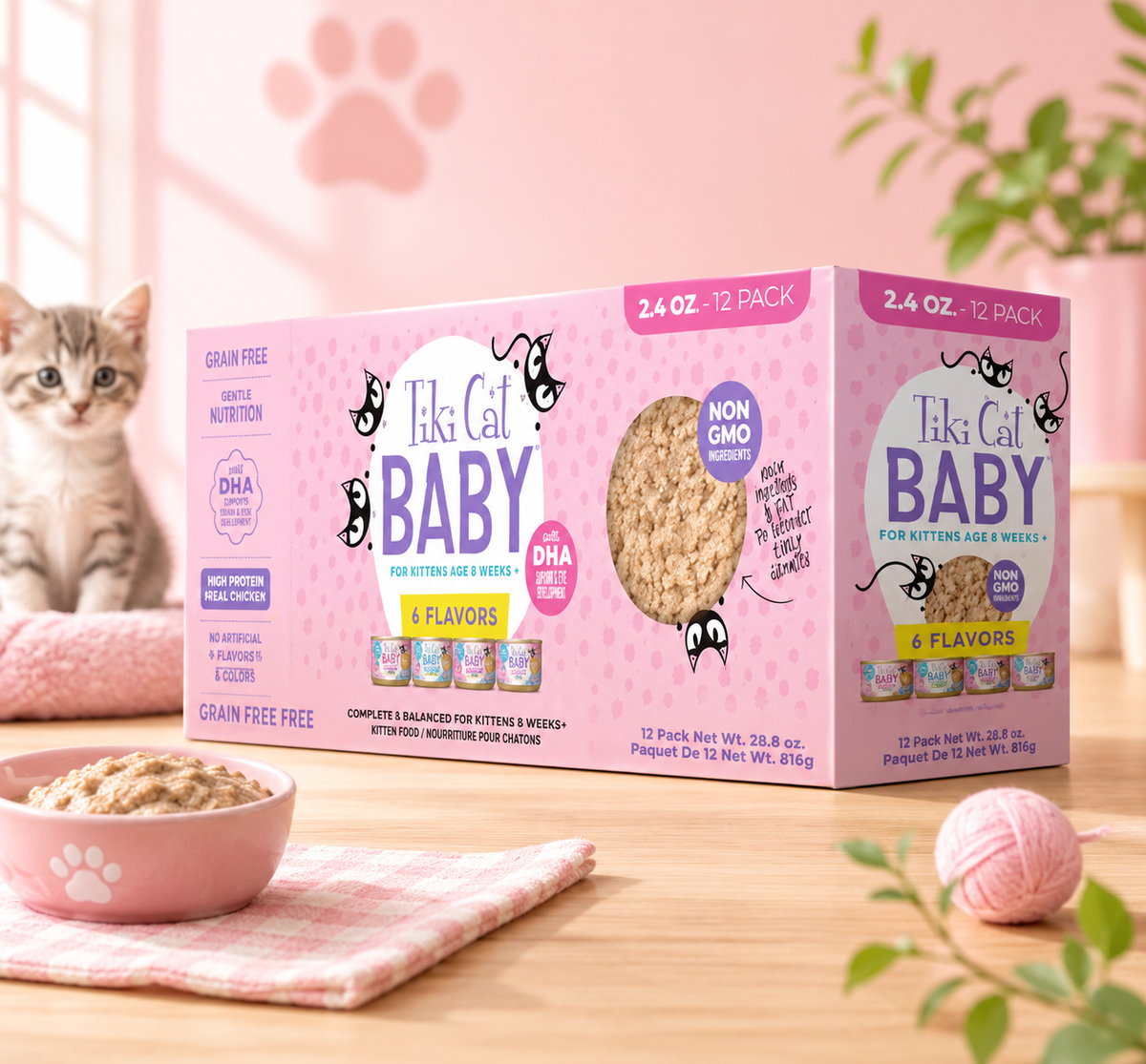 Kitten Wet Cat Food Variety Pack