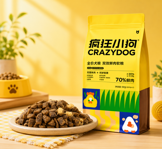 Soft Double Flavor Dog Food