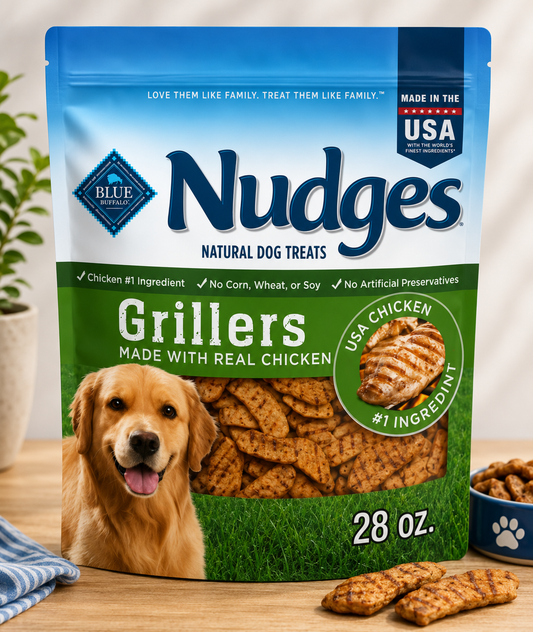 Natural Chicken Dog Treats – 28 oz Resealable Bag