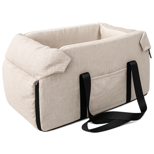 Portable Console Booster Car Seat & Carrier for Small Pets