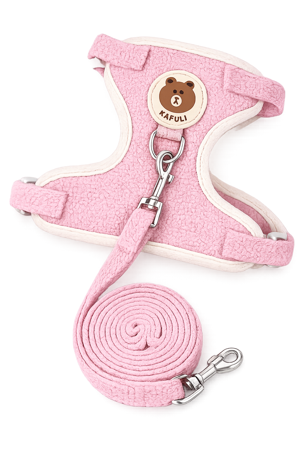 Soft Padded Pet Harness & Leash Set