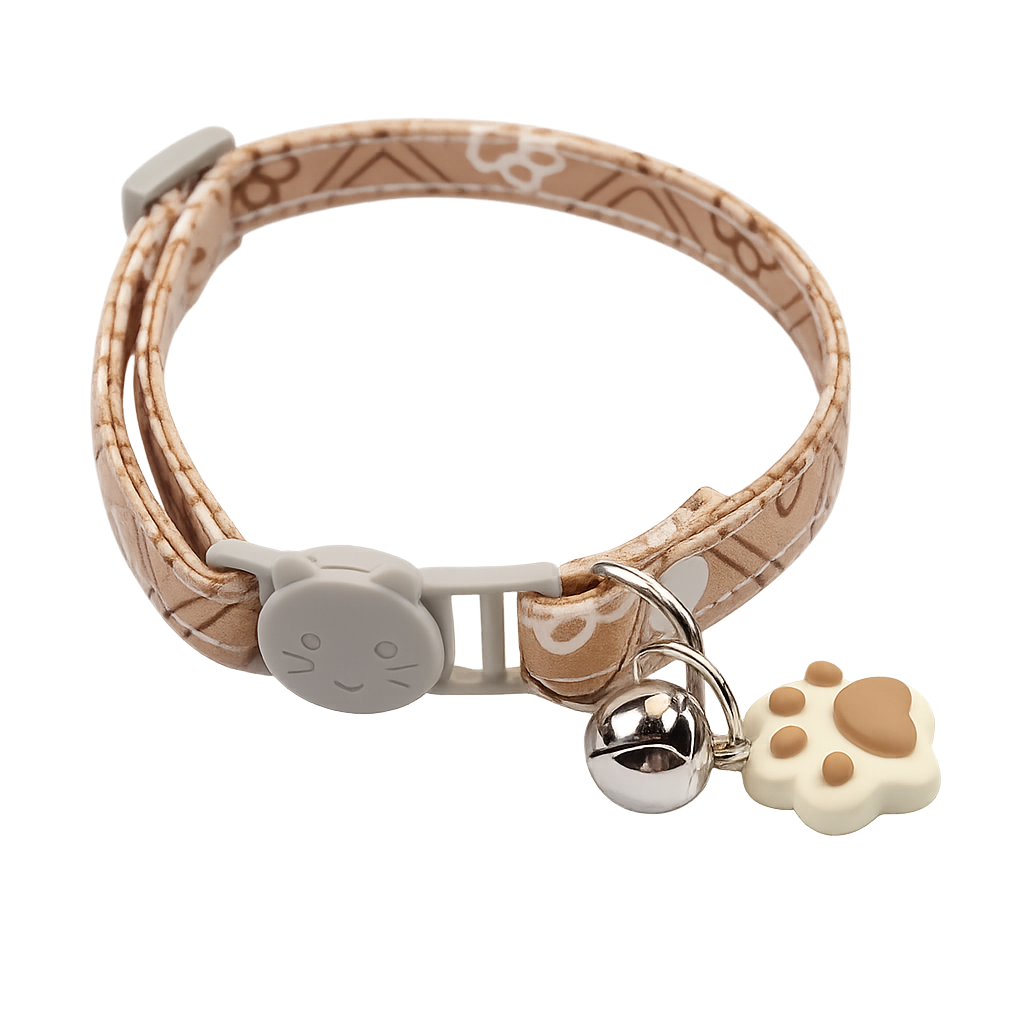 Adjustable Breakaway Cat Collar with Bell