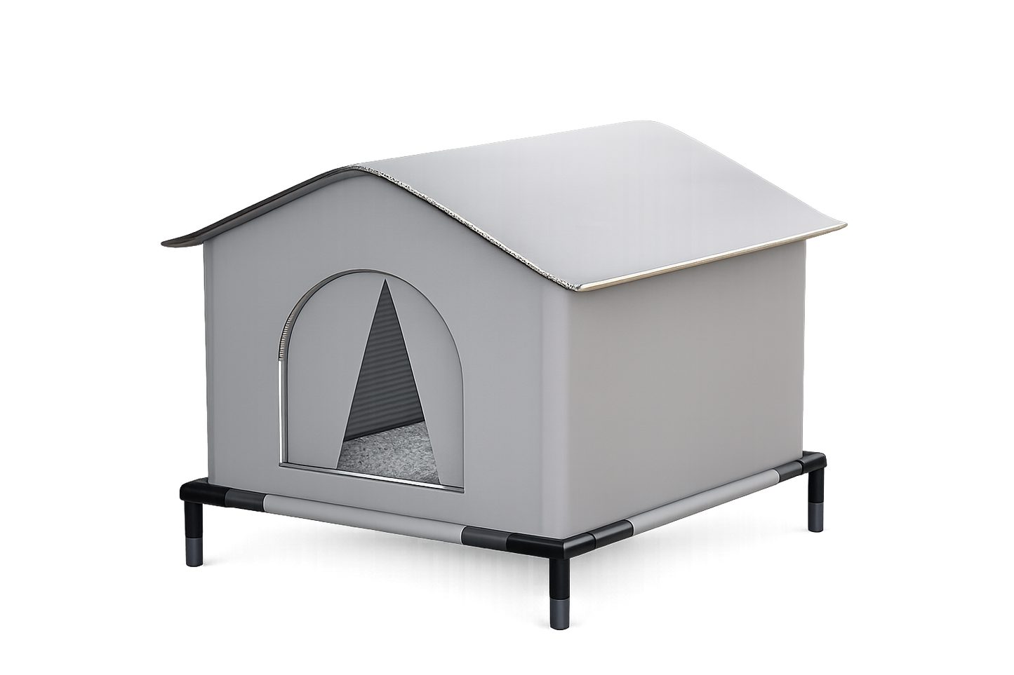 Waterproof Outdoor Cat House with Mat