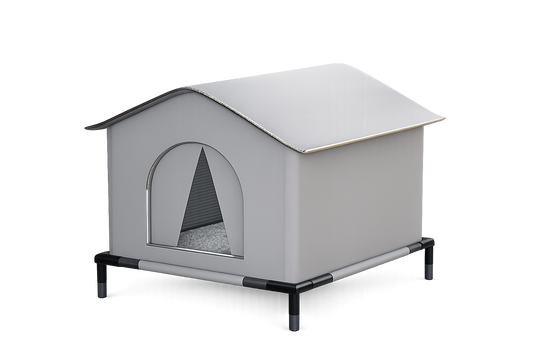 Waterproof Outdoor Cat House with Mat