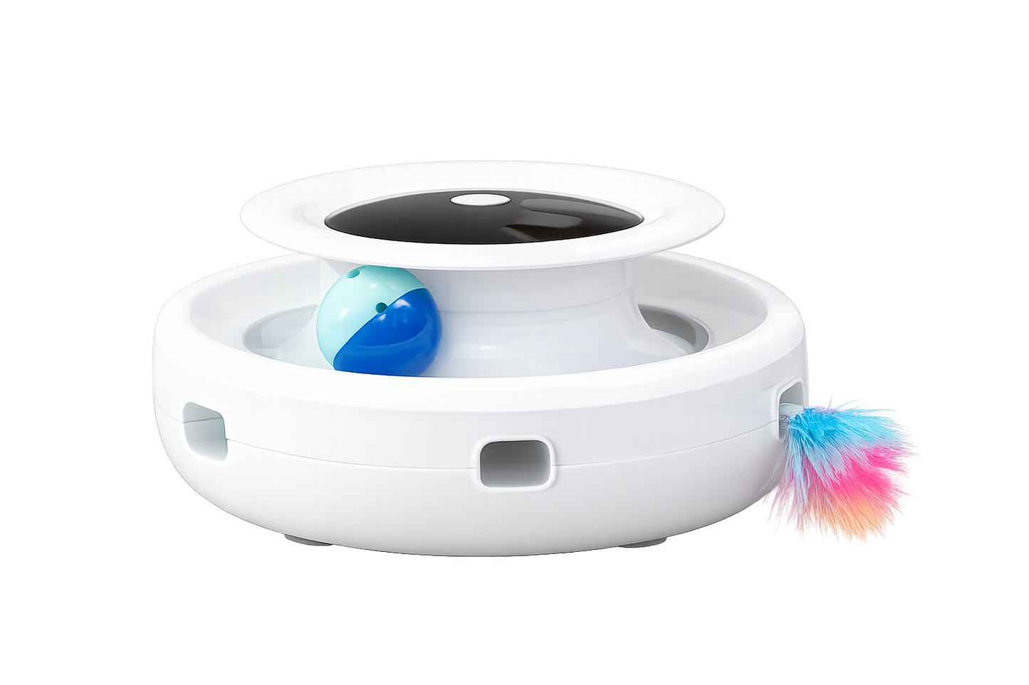 2-in-1 Automatic Interactive Pet Toy Set