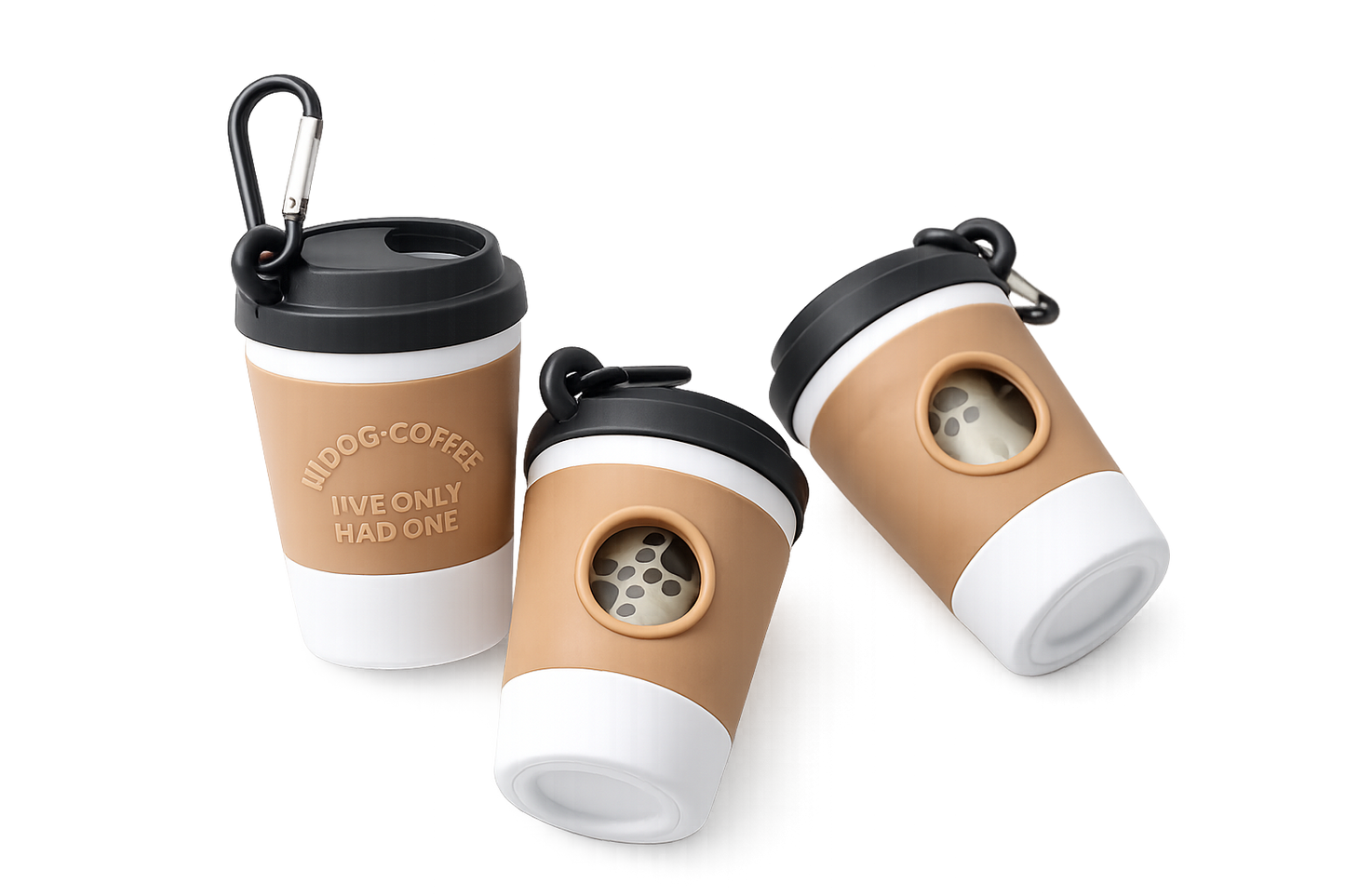 Portable Pet Waste Bag & Trash Holder