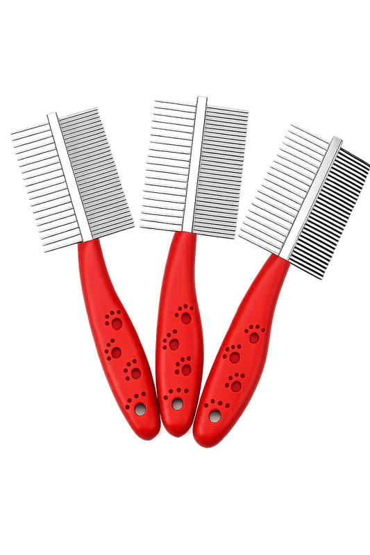 Double-Sided Pet Flea & Grooming Comb