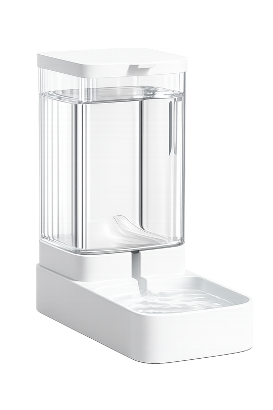 Automatic Gravity Pet Food & Water Dispenser Set