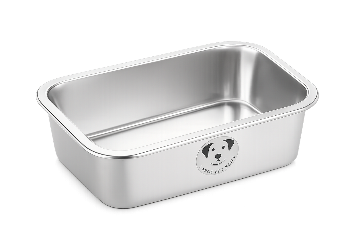 Stainless Steel Pet Food & Water Bowl