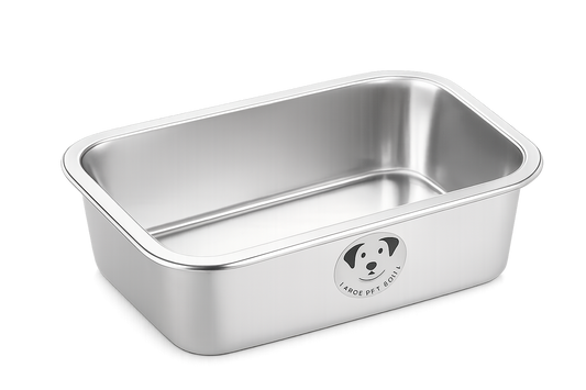 Stainless Steel Pet Food & Water Bowl
