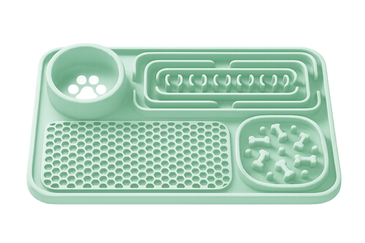 Silicone Slow Feeder & Lick Mat with Suction cups