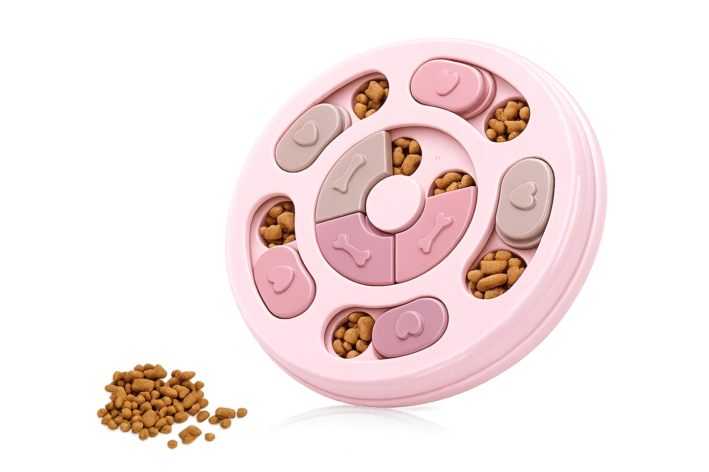 Interactive Slow Feeder Puzzle Bowl for Dogs