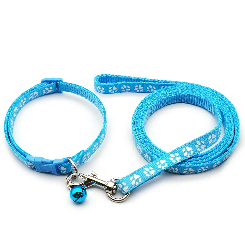 Adjustable Dog Collar, Harness & Leash Set