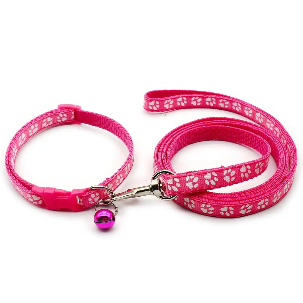Adjustable Dog Collar, Harness & Leash Set
