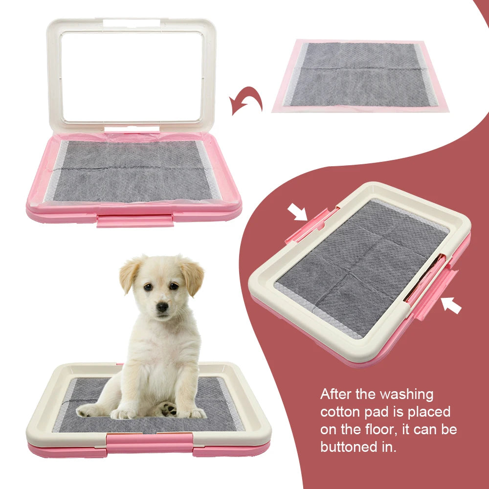 Portable Dog Training Toilet & Puppy Pad Holder