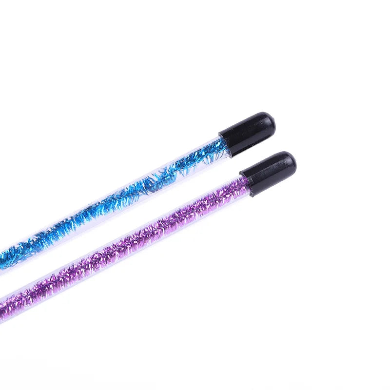 5-Piece Feather Cat Teaser Wand Toy Set