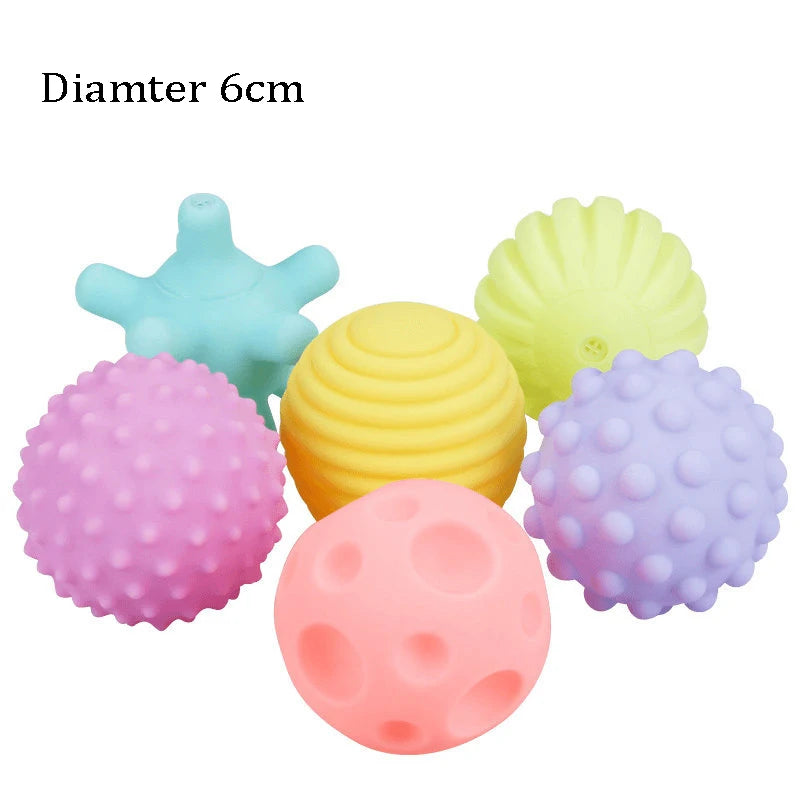 Squeaky Rubber Dog Ball Toy