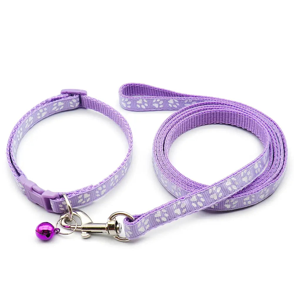 Adjustable Dog Collar, Harness & Leash Set