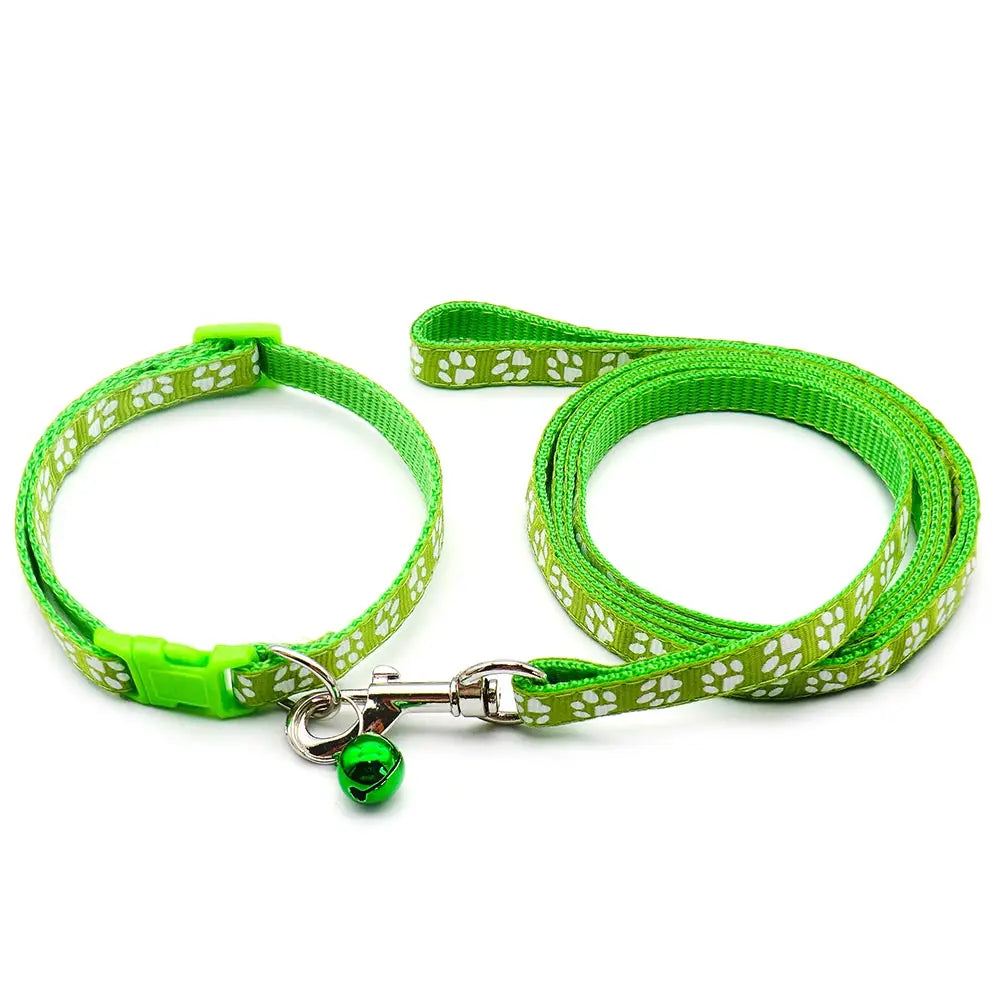 Adjustable Dog Collar, Harness & Leash Set