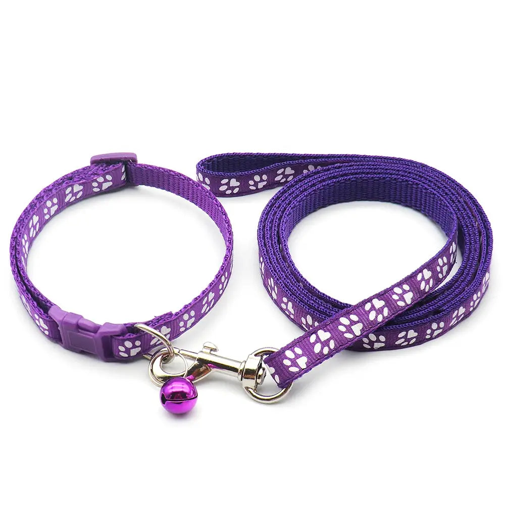 Adjustable Dog Collar, Harness & Leash Set