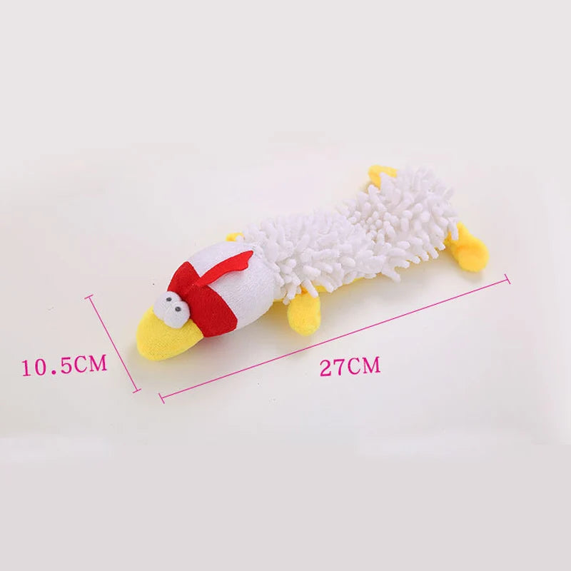 Squeaky Plush Dog Chew Toy