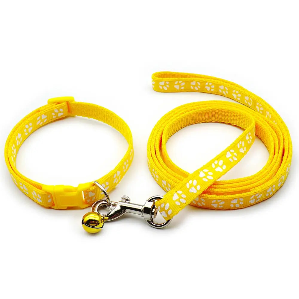 Adjustable Dog Collar, Harness & Leash Set