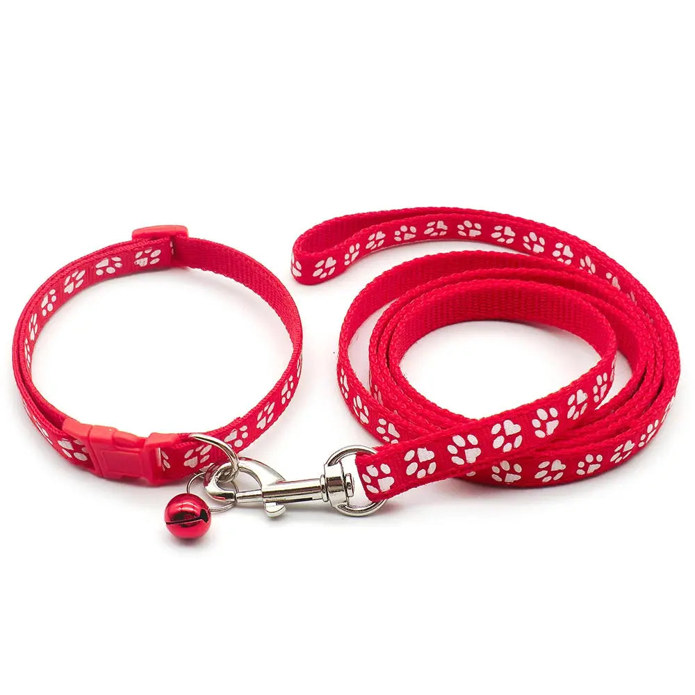 Adjustable Dog Collar, Harness & Leash Set