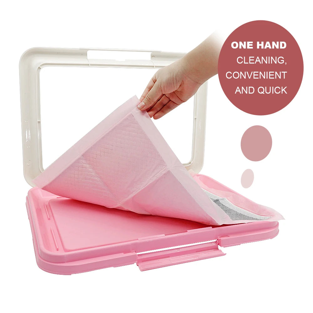 Portable Dog Training Toilet & Puppy Pad Holder