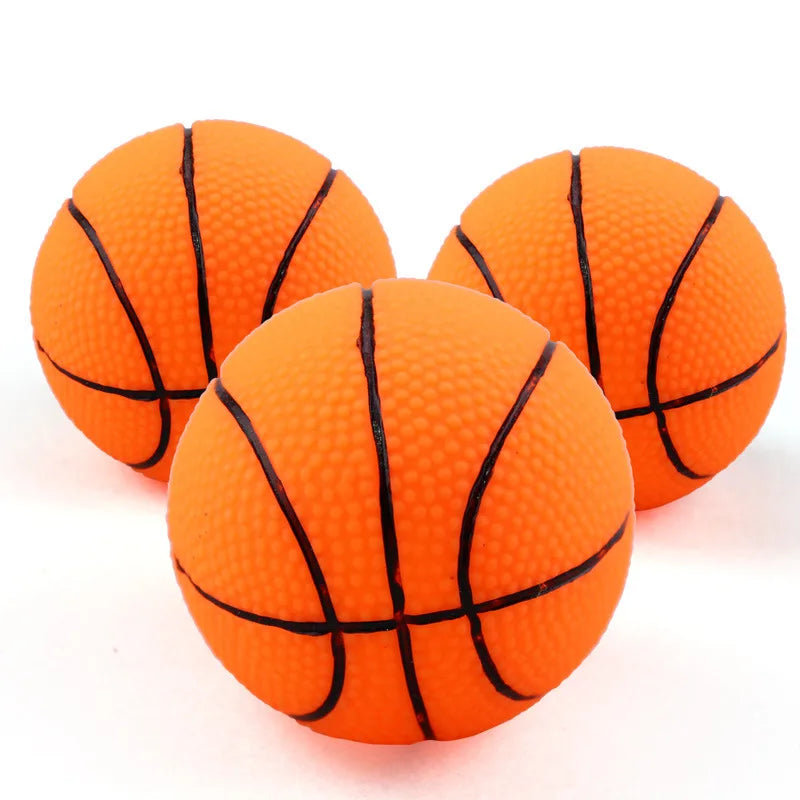 Squeaky Rubber Dog Ball Toy