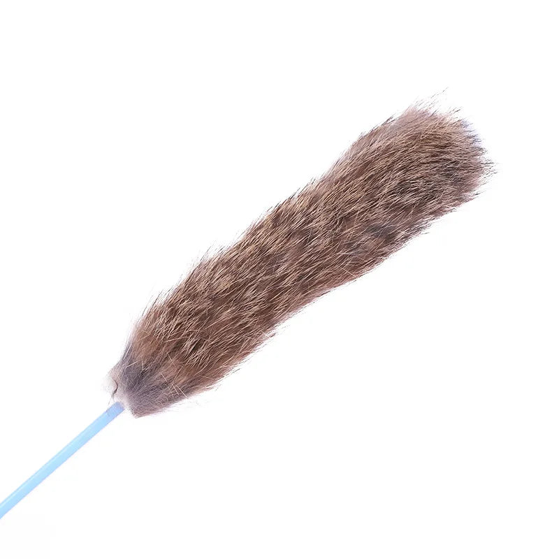 5-Piece Feather Cat Teaser Wand Toy Set