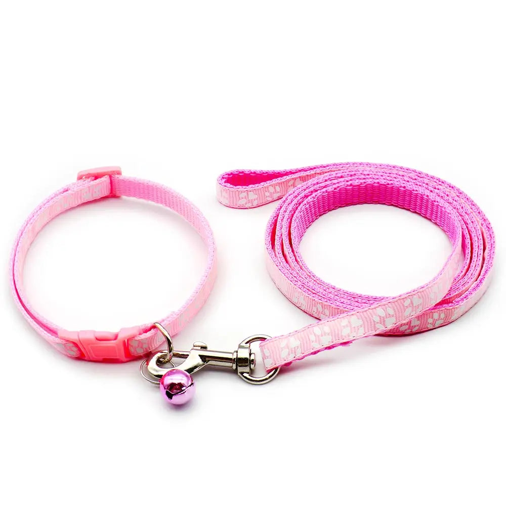 Adjustable Dog Collar, Harness & Leash Set