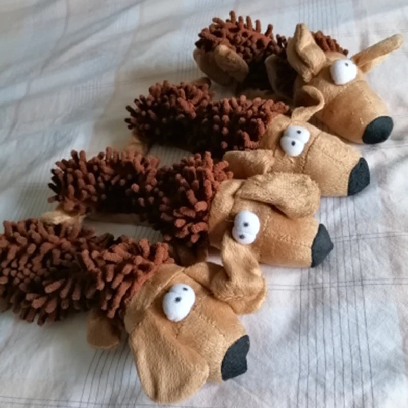 Squeaky Plush Dog Chew Toy