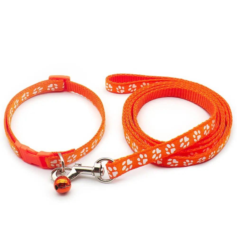 Adjustable Dog Collar, Harness & Leash Set